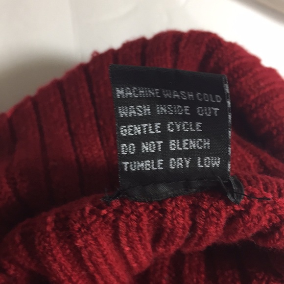 Langenls Turtleneck Pullover Sweater Size M - Picture 6 of 7